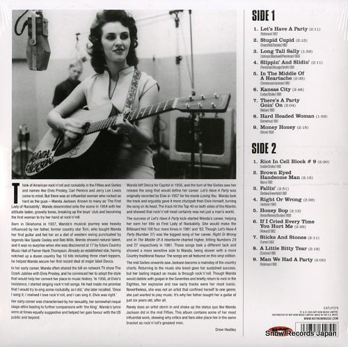 JACKSON, WANDA rockin' with wanda CATLP279