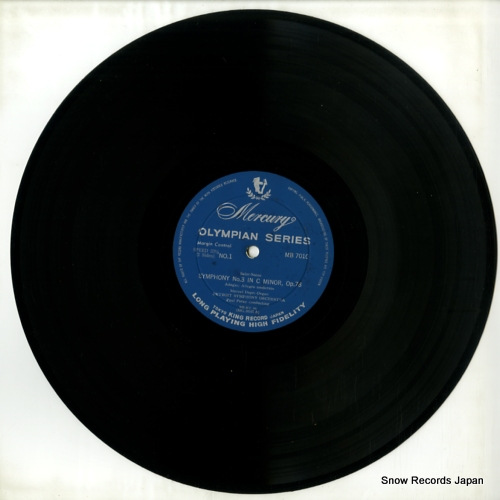 PARAY, PAUL saint-saens; symphony no.3 MB7010
