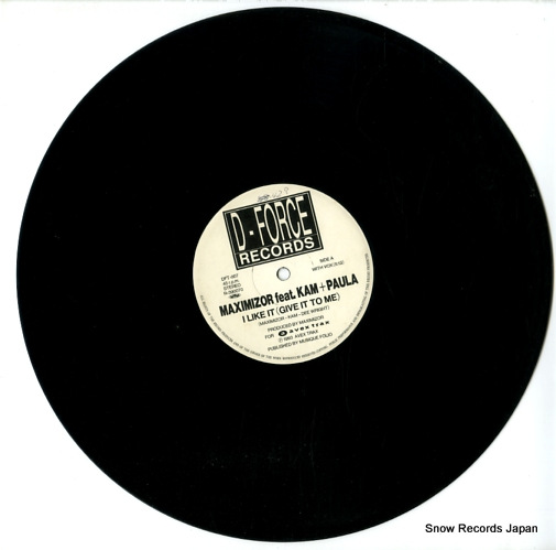 MAXIMIZOR i like it (give it to me) DFT-007