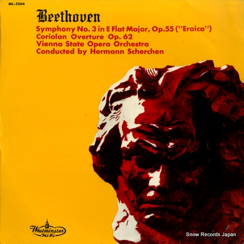 SCHERCHEN, HERMANN beethoven; symphony no.3