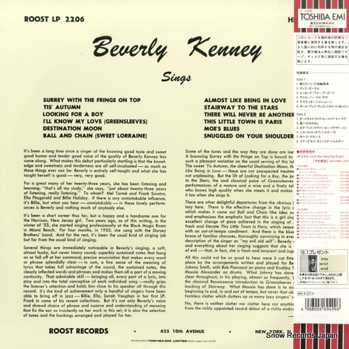 KENNY, BEVERLY sings for johnny smith TOJJ-5918