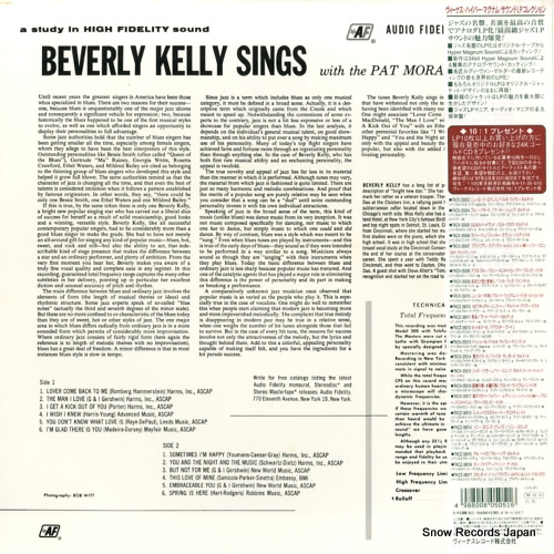 KELLY, BEVERLY beverly kelly sings TKJV-19009