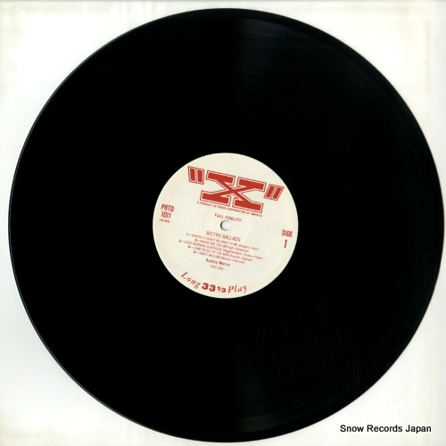 MORRIS, AUDREY bistro ballads PRTD-1011 / LXA-1028