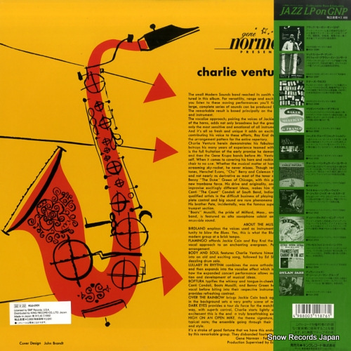 VENTURA, CHARLIE charlie ventura and his band in concert KIJJ-2101