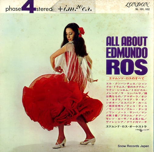 ROS, EDMUNDO all about edmundo ros SL101