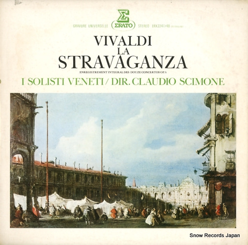 クラウディオ・シモーネ ヴィヴァルディ:協奏曲集作品4(全曲)「ラ・ストラヴァガンツァ」(熱狂) ERX2247