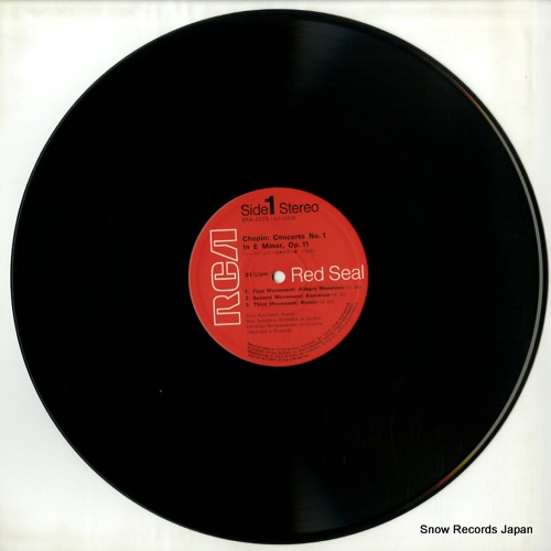 RUBINSTEIN, ARTUR chopin; piano concertos nos.1 & 2 SRA-2075