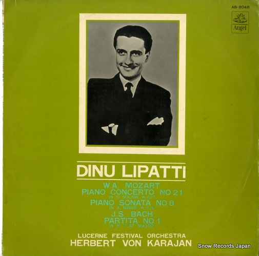 LIPATTI, DINU mozart; piano concerto no.21 AB.8048