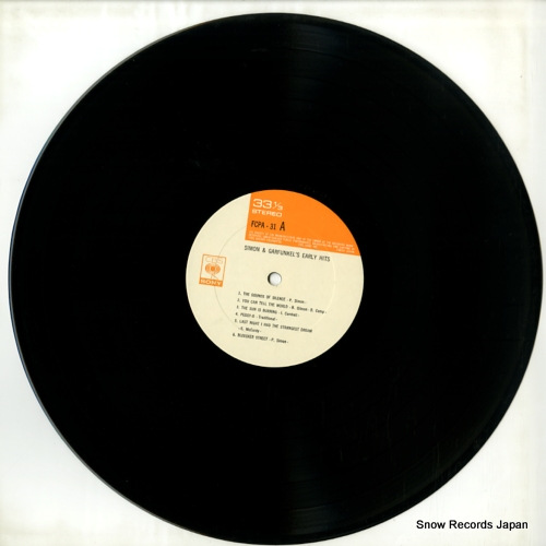 SIMON AND GARFUNKEL early hits FCPA-31
