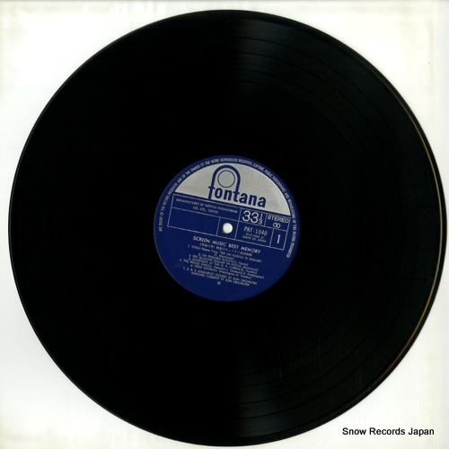 LECLERC, MAURICE / MICHEL CLEMENT screen music best memory PAT-1040