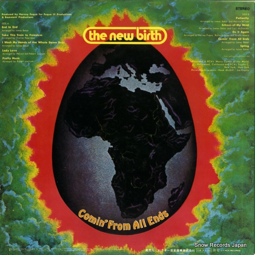 NEW BIRTH, THE comin' from all ends RCA-6251