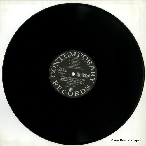 PEPPER, ART art pepper + eleven: modern jazz classics LAX-3015