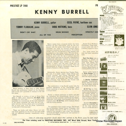 BURRELL, KENNY blue moods SMJ-6628(M)