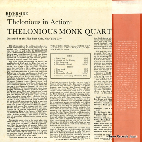 MONK, THELONIOUS thelonious in action SMJ-6102