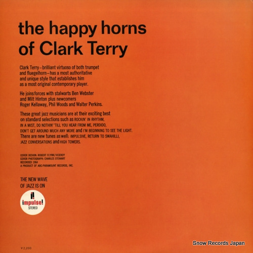 TERRY, CLARK the happy horns of clark terry YP-8550-AI