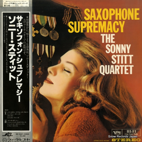 STITT, SONNY saxophone supremacy MV2687
