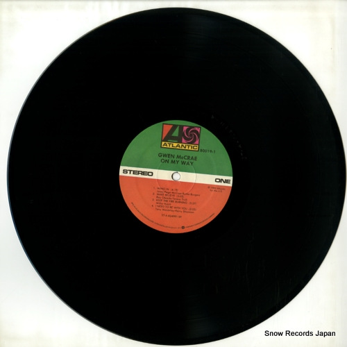 MCCRAE, GWEN on my way 80019-1