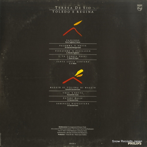 DE SIO, TERESA toledo e regina 830542-1