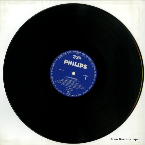 AUGUST, JAN latin rhythms M-5007