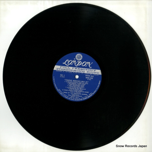 BAND OF THE GRENADIER GUARDS famous marches MAX109