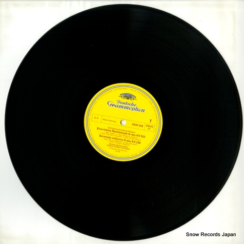 KARAJAN, HERBERT VON mozart; eine kleine nachtmusik 2535259