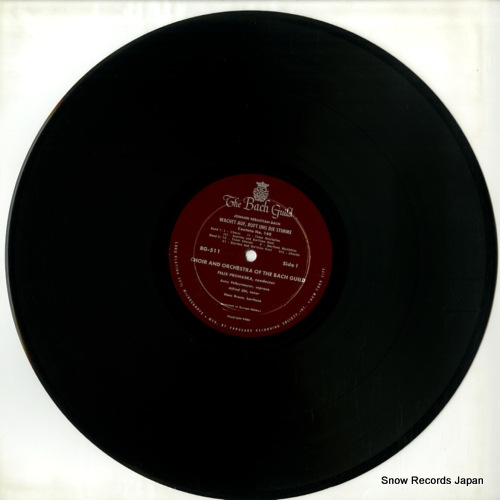 PROHASKA, FELIX bach; cantata no.140 wachetauf, ruft uns die stimme BG511