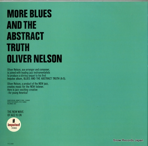 NELSON, OLIVER more blues and the abstract truth YX-8568-AI