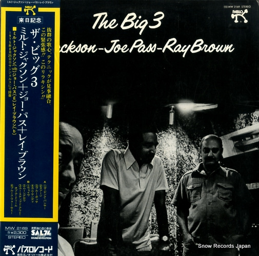 JACKSON, MILT, - JOE PASS - RAY BROWN the big 3 MW2169
