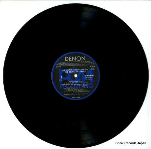 OTTO, HANS die grosse silberma nnorgel des domes zu freiberg OX-7184-ND