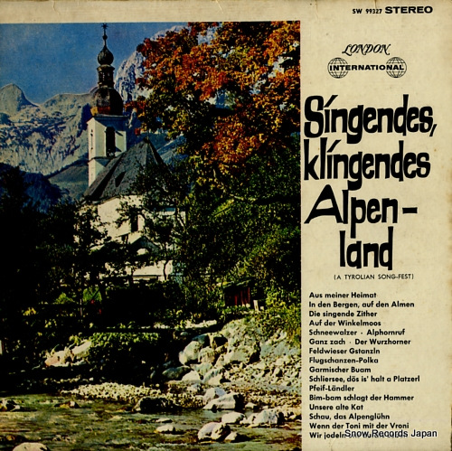 V/A singendes klingendes alpen land SW99327