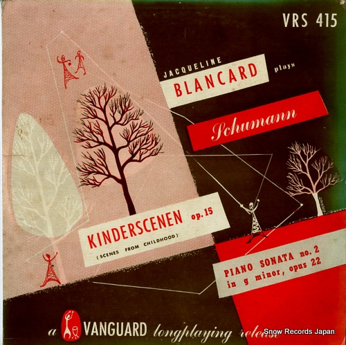 㥯꡼󡦥֥󥫡 schumann; kinderscenen and sonata no.2 VRS-415