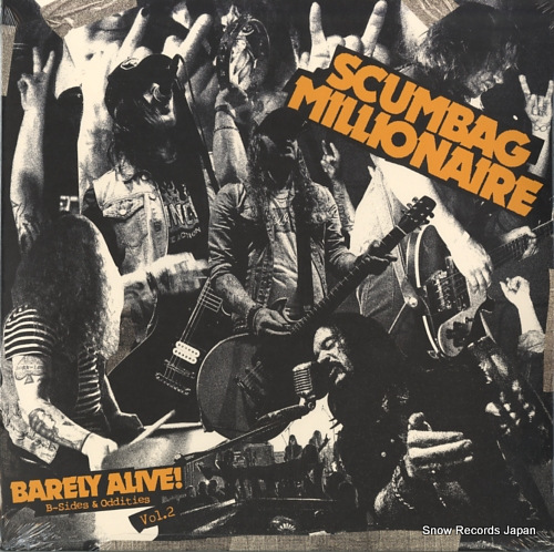 SCUMBAG MILLIONAIRE barely alive! (b-sides & oddities vol.2) BURBLP317