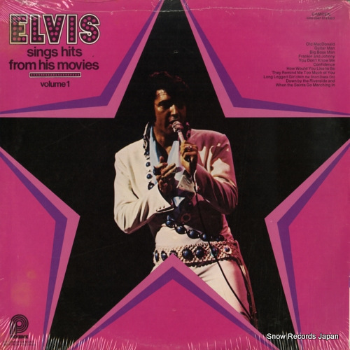 ������������ץ쥹�꡼ sings hits from his movies volume1 CAS-2567