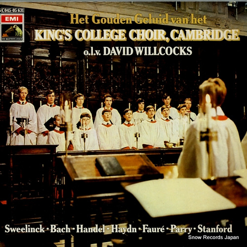 ����֥�å������󥰥�������å��羧�� het gouden geluid van het king's college choir cambridge 5C045-05631