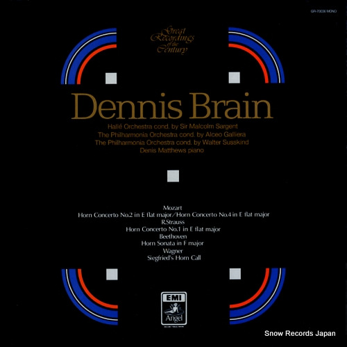�ǥ˥����֥쥤�� dennis brain GR-70036