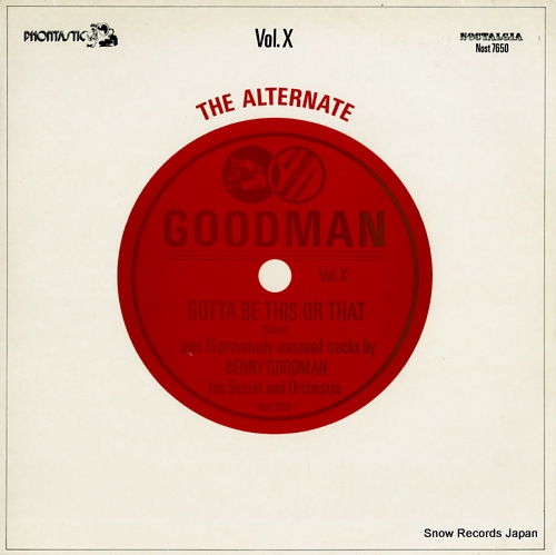 �٥ˡ������åɥޥ� the alternate goodman vol.10 NOST7650