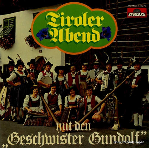 ���������������������ɥ�� tiroler abend LP20878