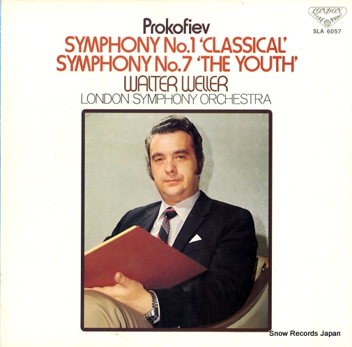 ワルター・ウェラー プロコフィエフ:交響曲 第1番「古典」/第7番「青春」 SLA-6057