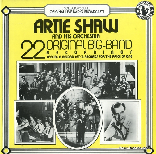 アーティ・ショウ・アンド・ヒズ・オーケストラ 22 original big band recordings HSR-401