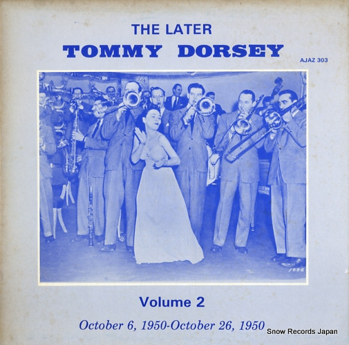 �ȥߡ����ɡ��������� the later tomy dorsey vol.2 (october 6. 1950 / october 26.1950) AJAZ303