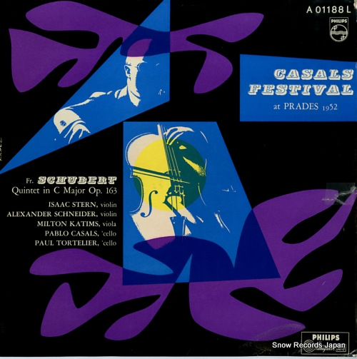 V/A schubert; casals festival at prades 1952 / quintet in c major op. 163 A01188L