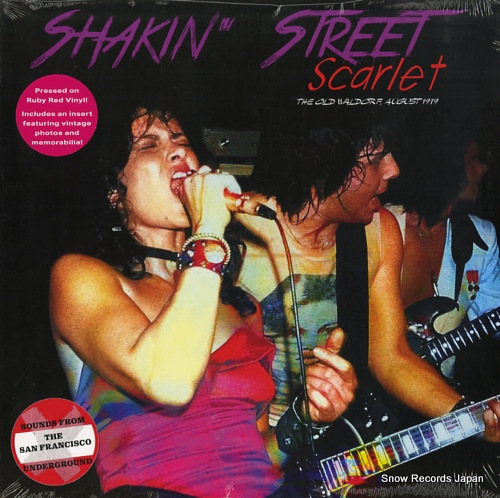SHAKIN' STREET scarlet the old waldorf 1979 LIB-5157