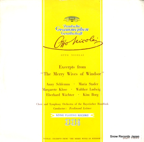 �ե���ǥ��ʥ�ȡ��饤�ȥʡ� nicolai; excerpts from 