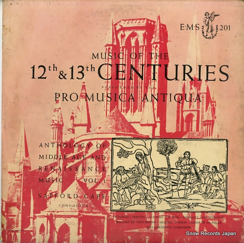 ���ե����ɡ������� music of the 12th & 13th centuries EMS-201
