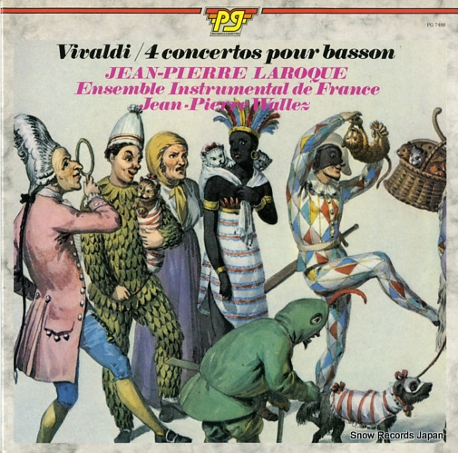 ������ԥ����롦����å� vivaldi; 4 concertos pour basson PG7488