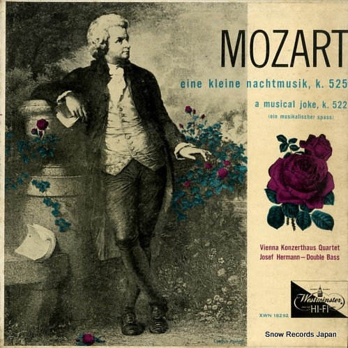 ���祻�ա��ϡ��ޥ� mozartt; eine kleine nachtmusik k.525 / a musical joke k.522 XWN18292