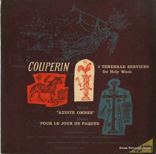 ������󥹡��֡��쥤 couperin; 3 tenebrae services for holy week HSL-105