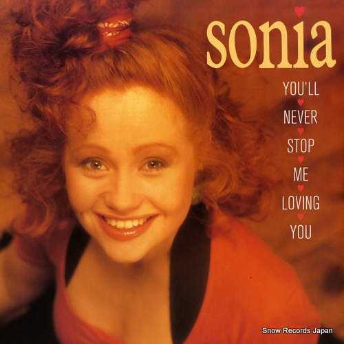 SONIA you'll never stop me loving you CHS123385