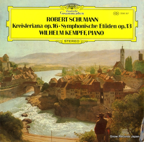 ウィルヘルム・ケンプ schumann; kreisleriana op.16 / symphonische etuden op.13 2530317