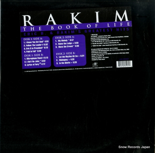 ラキム the book of life U2-53117